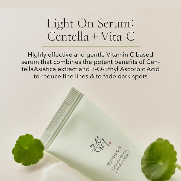 Light On Serum Centella + Vita C 30ml