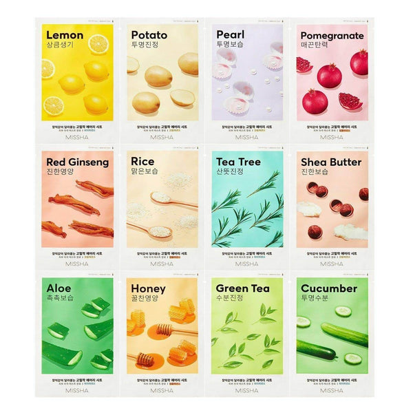 Airy Fit Sheet Mask (12 Types) (1pc)