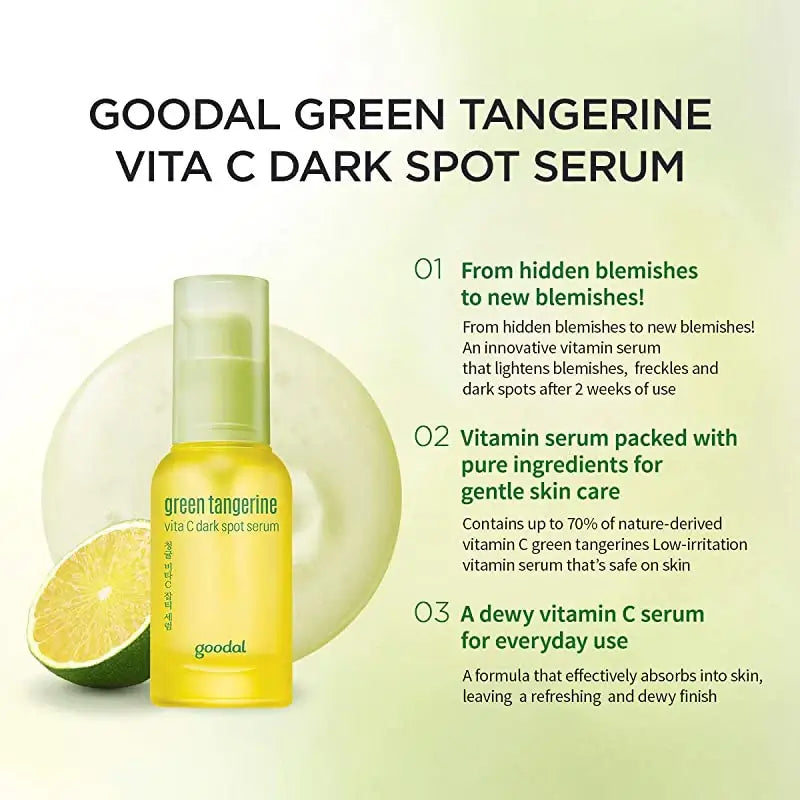 Goodal Green Tangerine Vita-C Dark Spot Care Serum