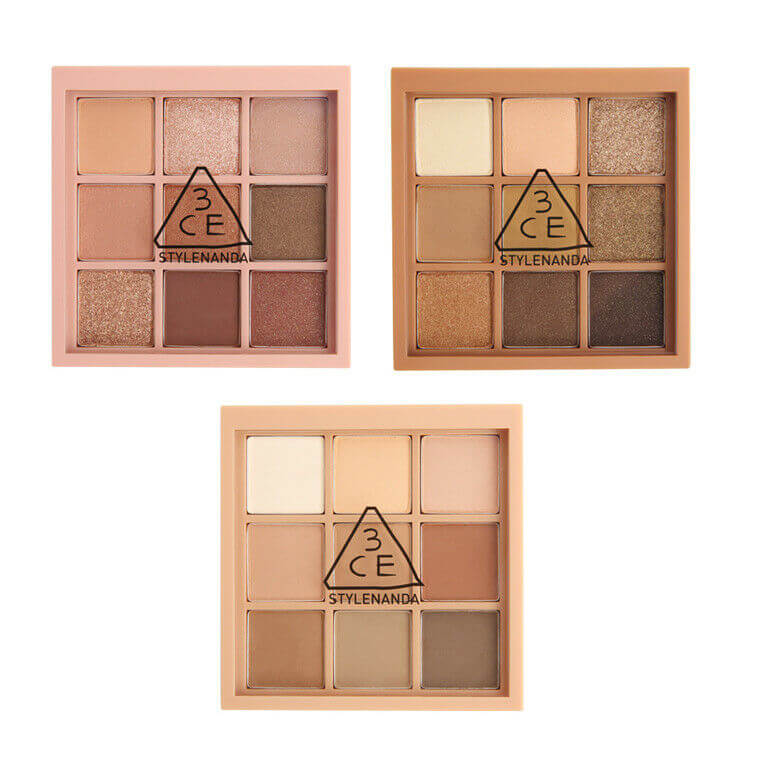 Mood Recipe Multi Eye Color Palette - 3 Types (1pc)