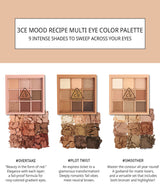 Mood Recipe Multi Eye Color Palette - 3 Types (1pc)