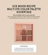 Mood Recipe Multi Eye Color Palette - 3 Types (1pc)