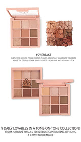 Mood Recipe Multi Eye Color Palette - 3 Types (1pc)