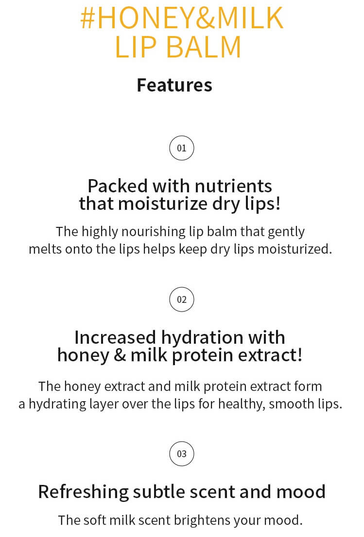 Honey & Milk Lip Balm (3.3g)