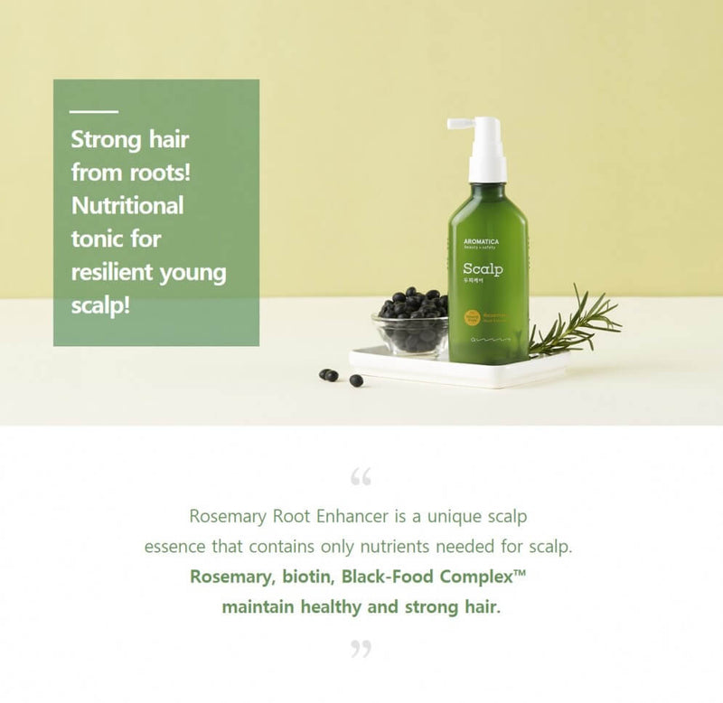 Aromatica Rosemary Root Enhancer - Scalp Tonic