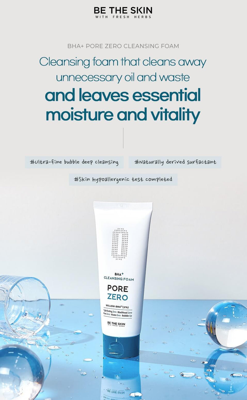 Pore Zero BHA+ Cleansing Foam (150g)