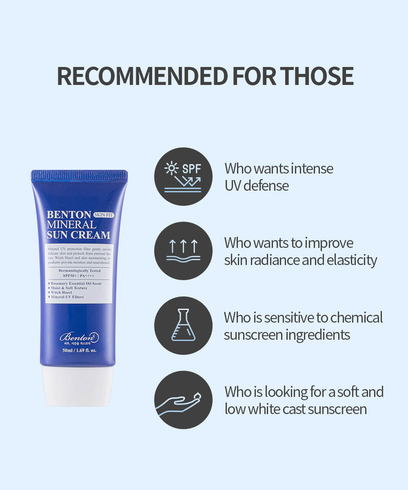Skin Fit Mineral Sun Cream (50ml)