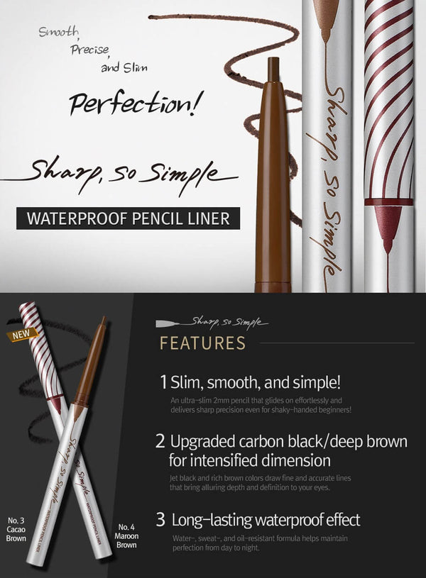 Sharp So Simple Waterproof Pencil Liner (6 Colours)