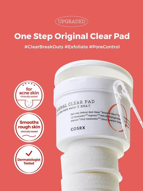 One Step Original Clear Pad (70pcs)