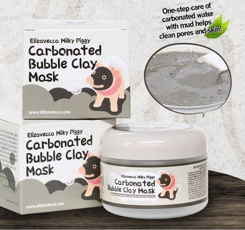 Milky Piggy Carbonated Bubble Clay Mask (100ml)