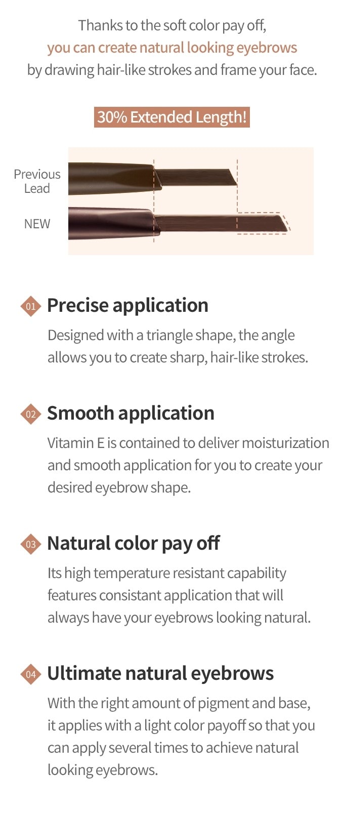 Drawing Eye Brow NEW (1pc)