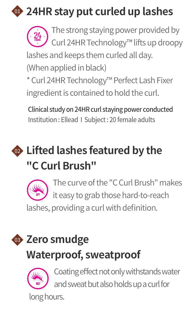 Lash Perm Curl Fix Mascara (1pc)