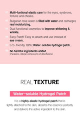 Bulgarian Rose Water Hydrogel Eye Patch (60 pcs)