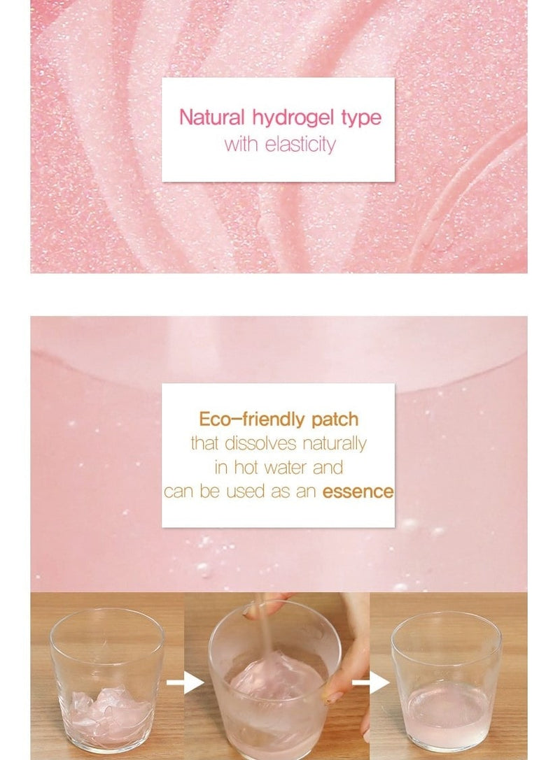 Bulgarian Rose Water Hydrogel Eye Patch (60 pcs)