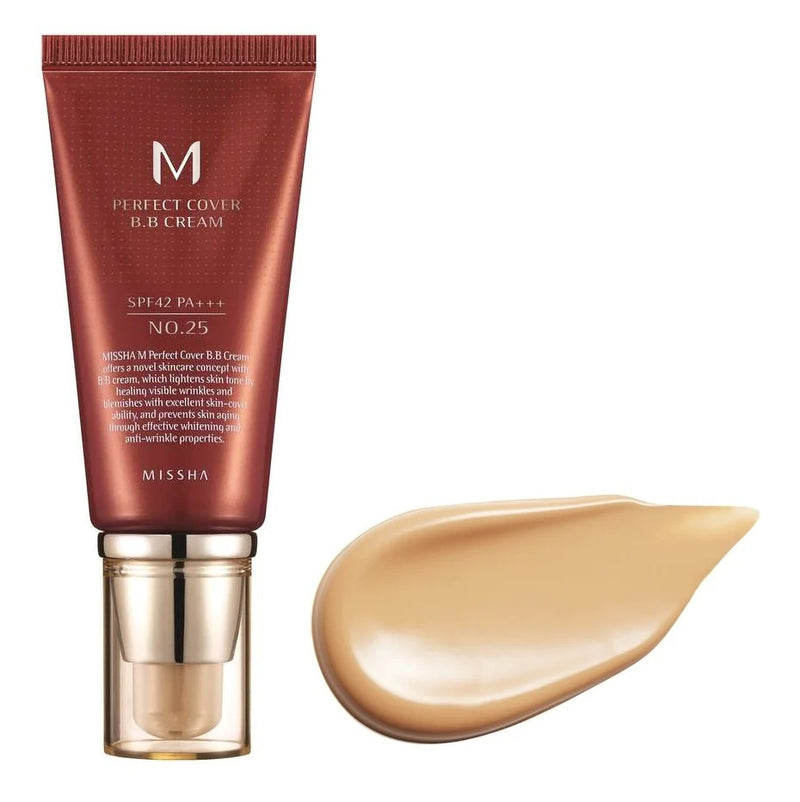 M Perfect Cover BB Cream SPF42 PA+++ 7 Colours (50ml)