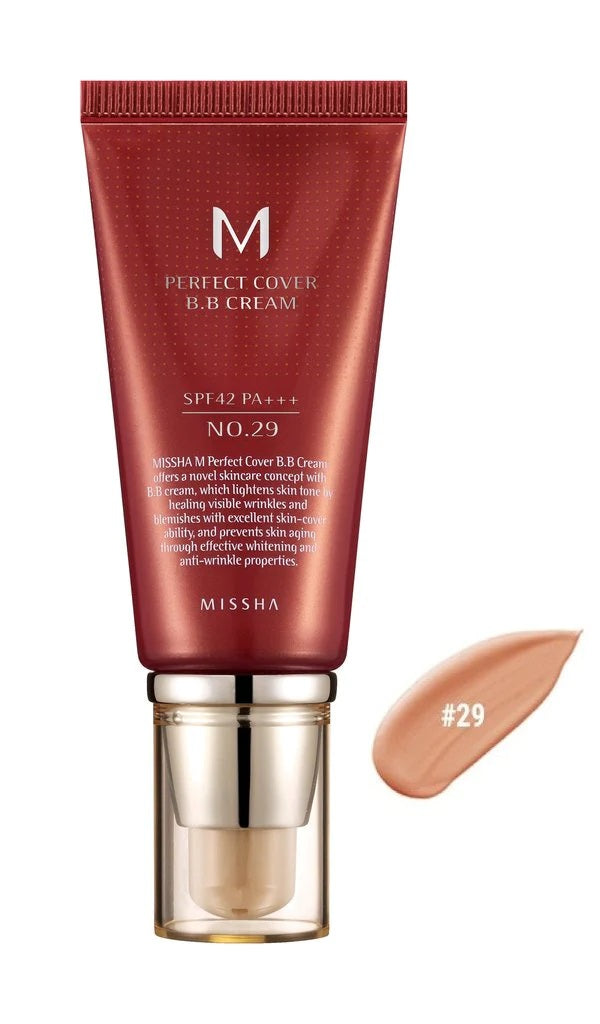 M Perfect Cover BB Cream SPF42 PA+++ 7 Colours (50ml)