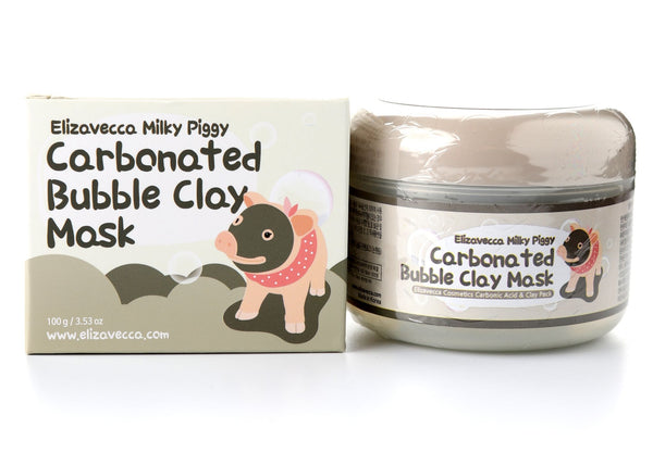 Milky Piggy Carbonated Bubble Clay Mask 100ml - Keoji