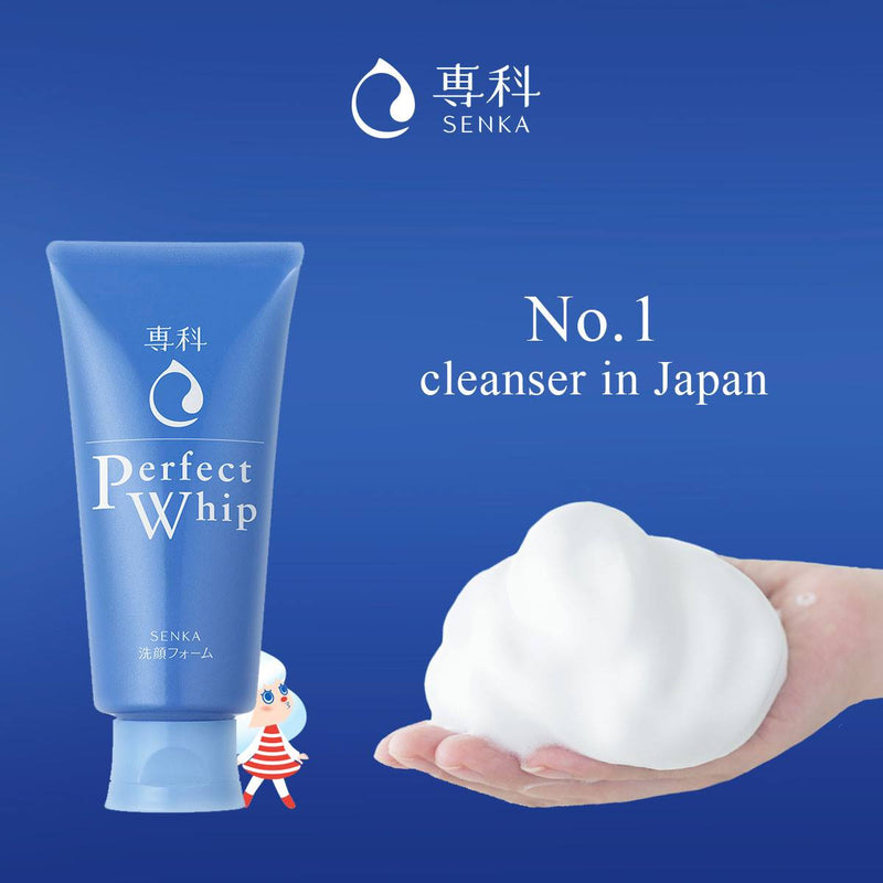 Senka Perfect Whip Cleansing Foam - 3 Types (1pc)
