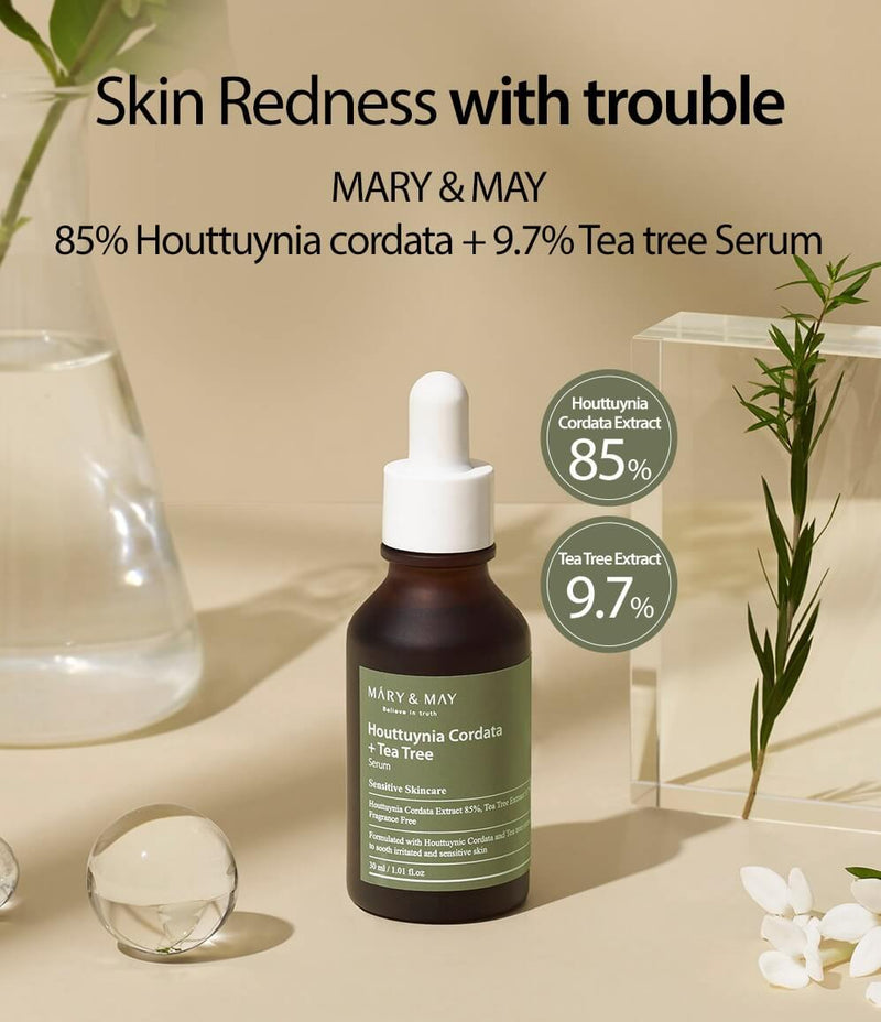 Houttuynia Cordata + Tea Tree Serum (30ml)