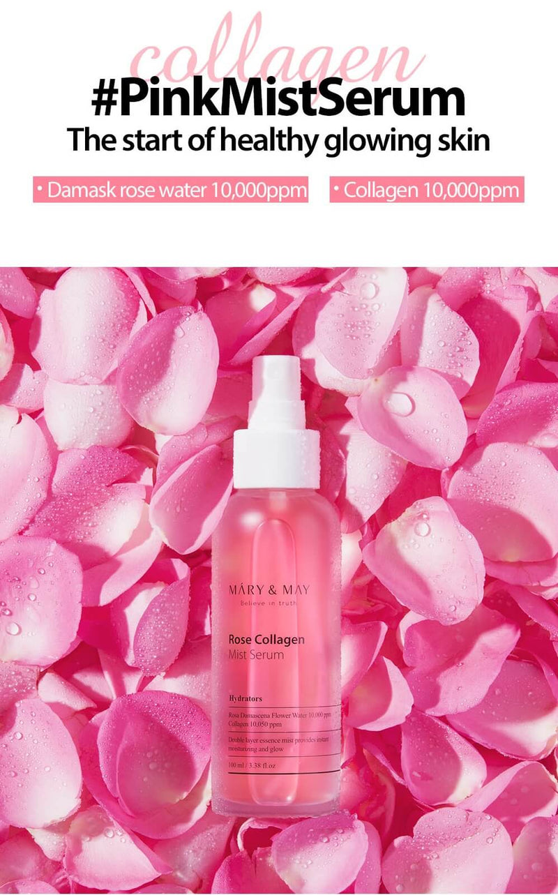 Rose Collagen Mist Serum (100ml)