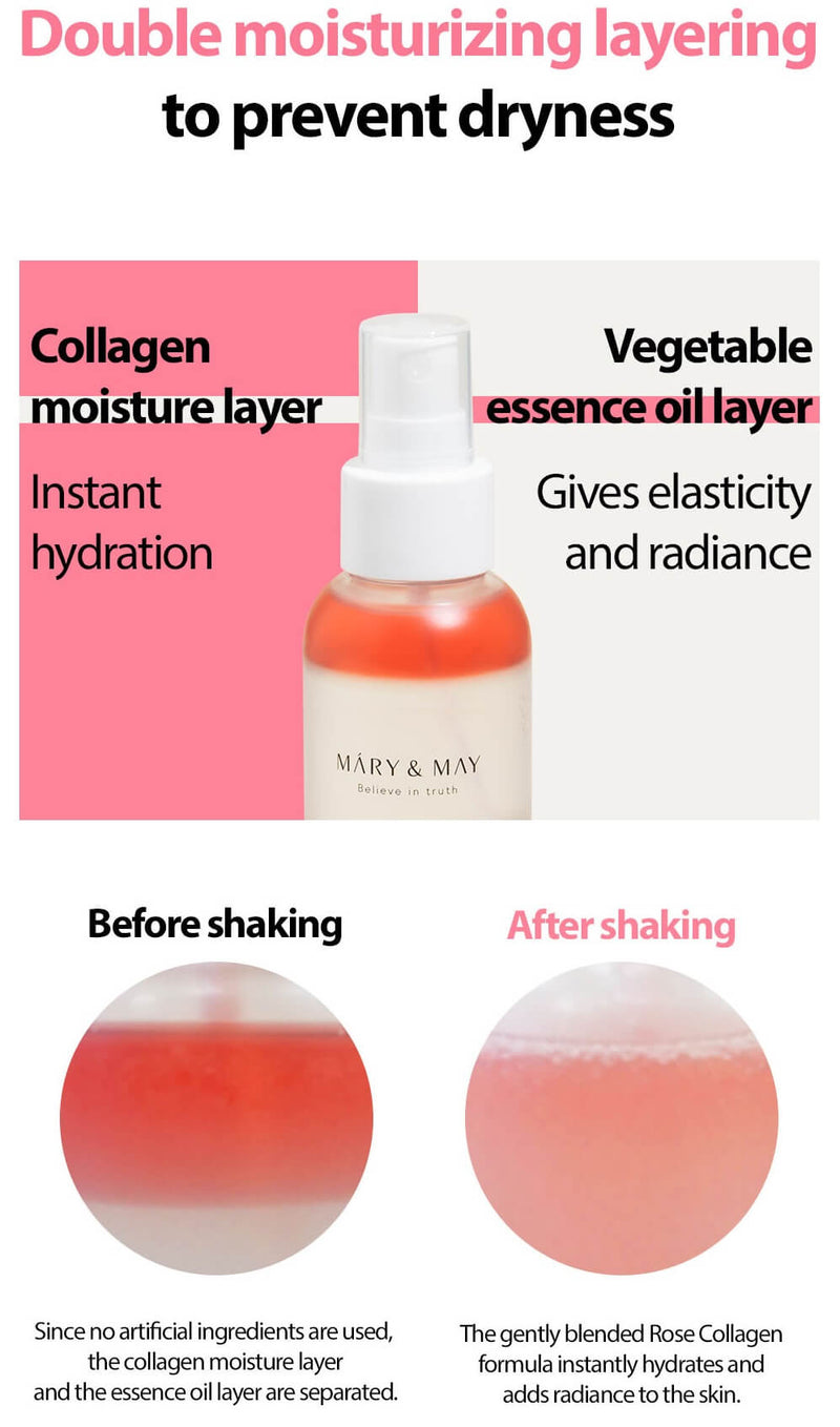 Rose Collagen Mist Serum (100ml)