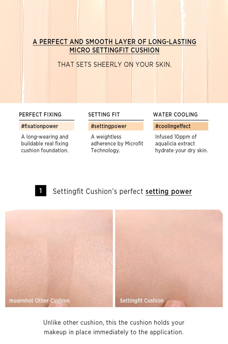 Micro Setting Fit Cushion SPF50+ PA+++ (12g)