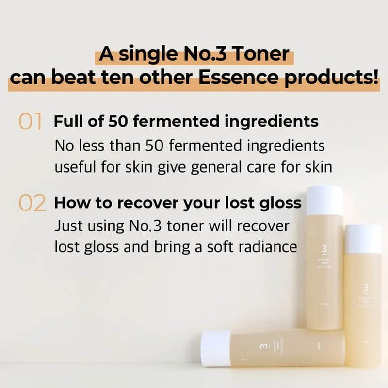 No. 3 Super Glowing Essence Toner (200ml)