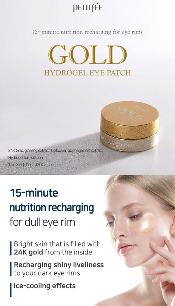 Gold Hydrogel Eye Patch (60pcs)