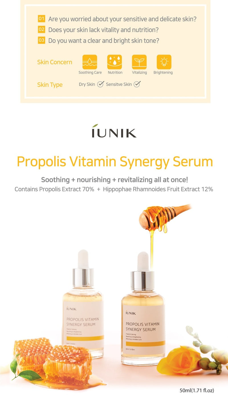 Propolis Vitamin Synergy Serum (50ml)