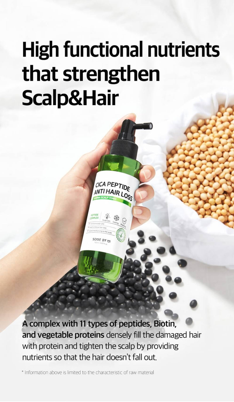 Cica Peptide Anti Hair Loss Derma Scalp Tonic (150ml)