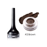 Back Gel Eyeliner Long Brush (1pc)