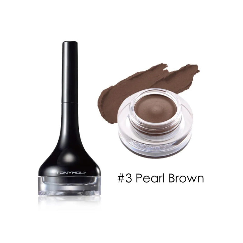 Back Gel Eyeliner Long Brush (1pc)